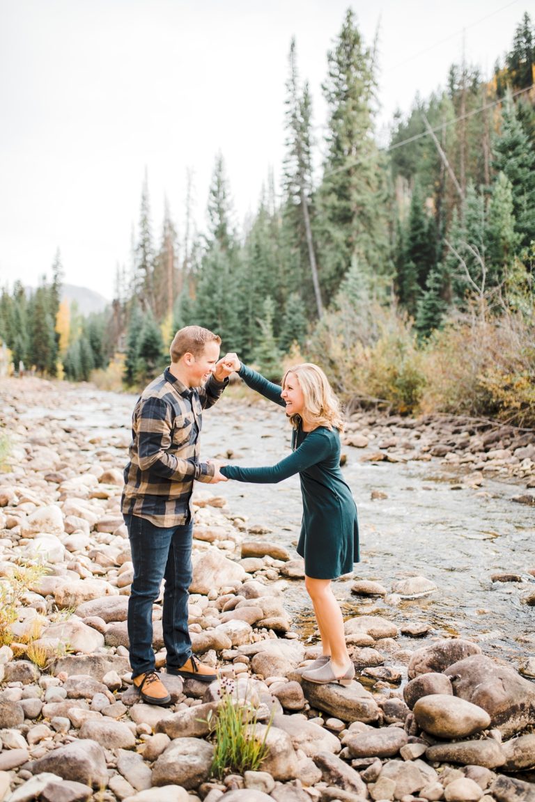 A Weekend Getaway Turns Into a Fall Engagement Session || Oakley, Utah ...