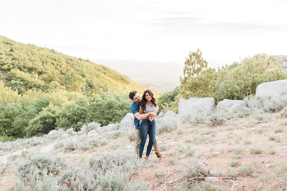 The Rasmussen's Dreamy Engagement Session || Salt Lake City, Utah ...