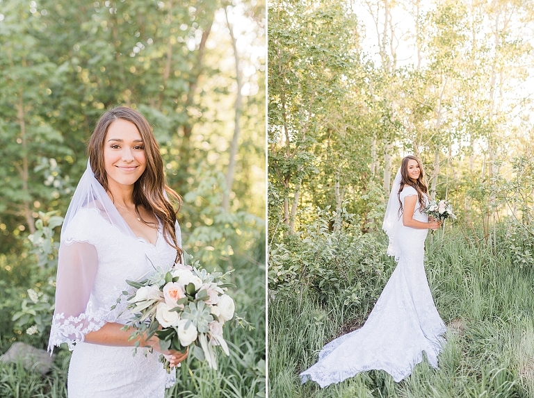 Bridal session at Squaw Peak Trail, Utah Bridals Photographer, Beautiful photography location, Photography by Tasha Rose, Utah wedding photographer, Utah Summer bridal photography, The first look