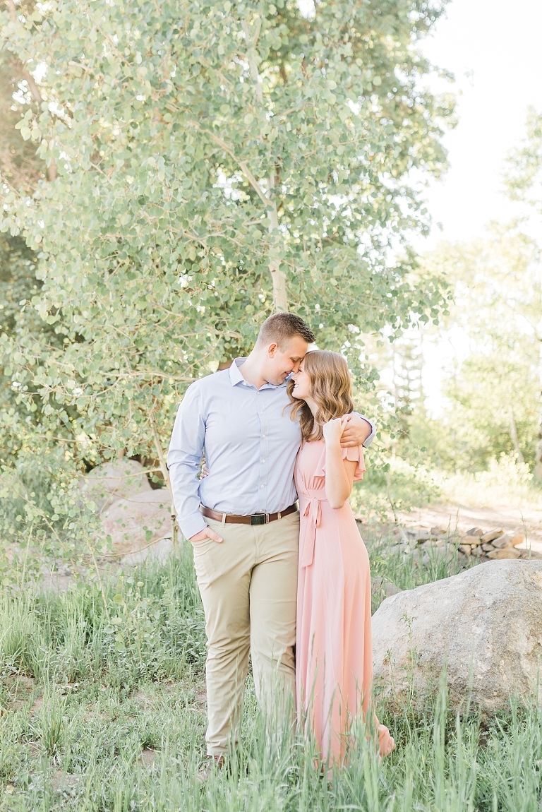 Utah engagement photography at Squaw Peak Provo Canyon, Photography by Tasha Rose, the perfect engagement outfits, Outdoor Summer Engagements
