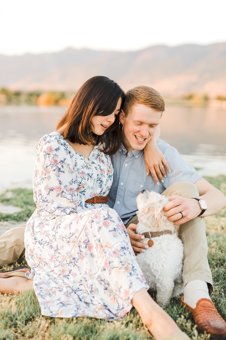 Couples Session With Cute Dog | The Anderson's - Tasha Rose