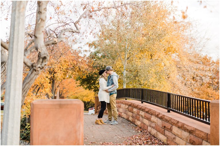 Engagements in the fall trees