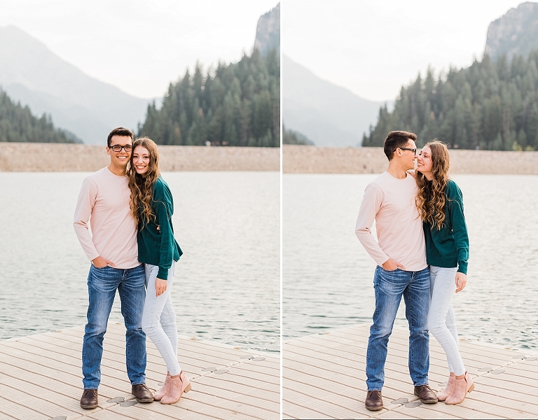 Couple at Tibble Fork Reservoir