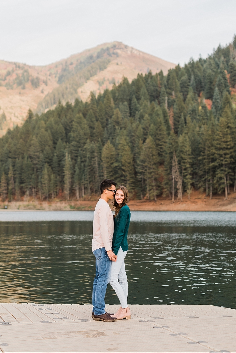 Couple at Tibble Fork Reservoir